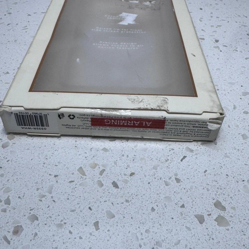 MVMT Magnetic Defender Case for iPhone 15 14 13 MagSafe Clear Gold Trim NIB